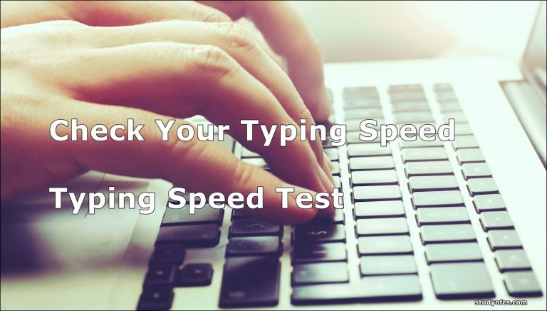 online typing test 10 fast fingers