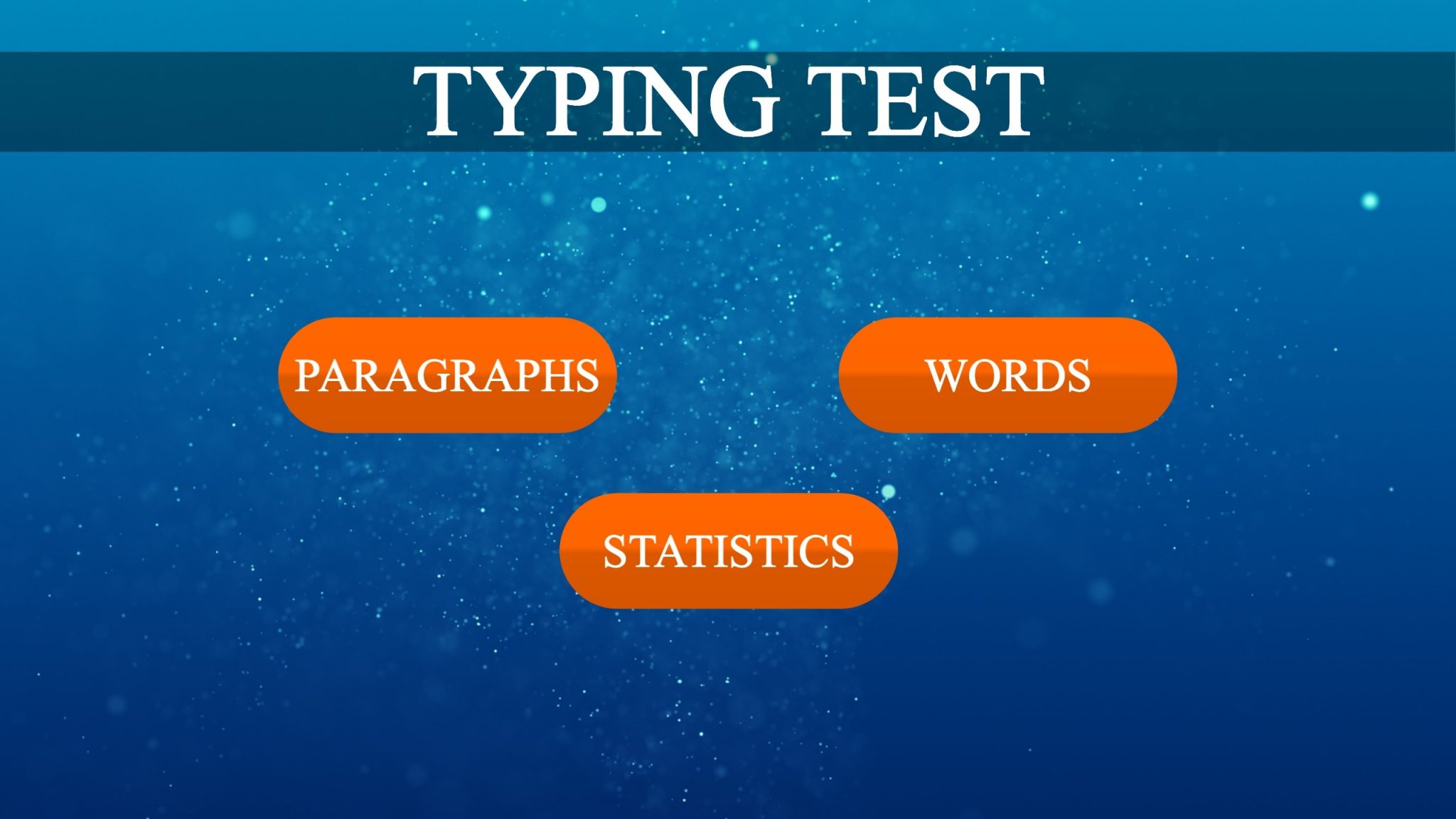 typing sentences speed test