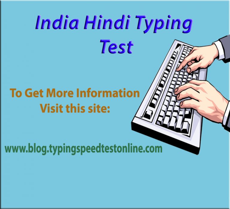 India Hindi Typing Test Typing Speed Test Online