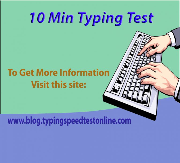 speed of typing test